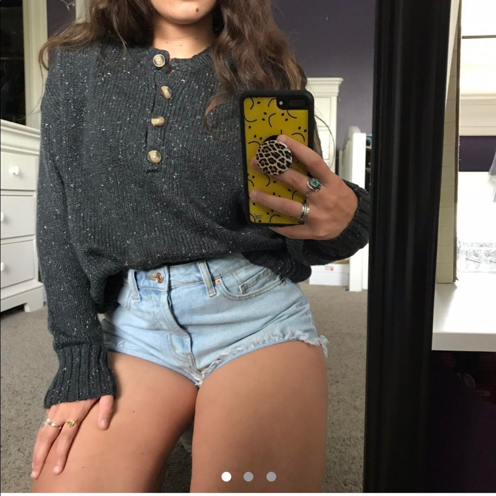 American Eagle Henley sweater